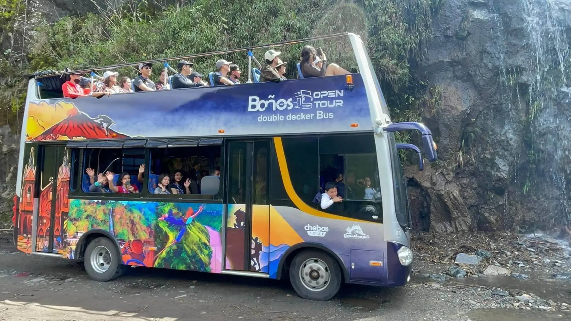 Pailon del Diablo en Turibus-Tutur